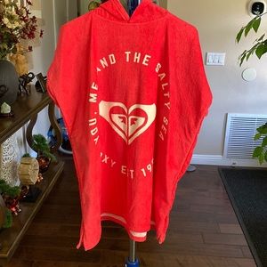 Roxy towel cover up with hood